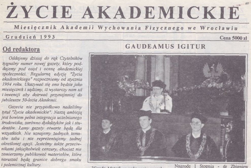 Życie Akademickie nr 2/2018